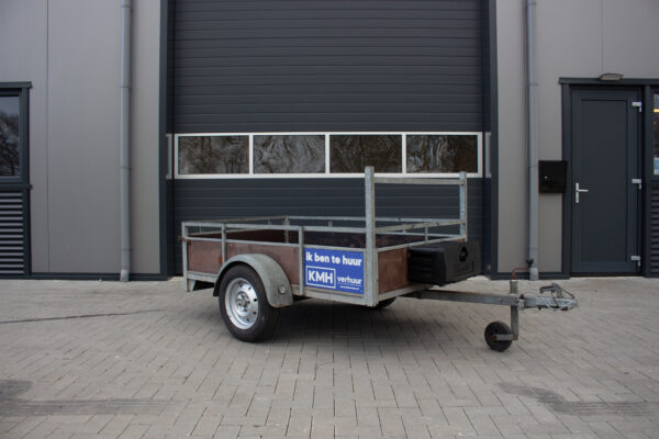 Open aanhangwagen, enkelasser 750 kg - Afbeelding 3