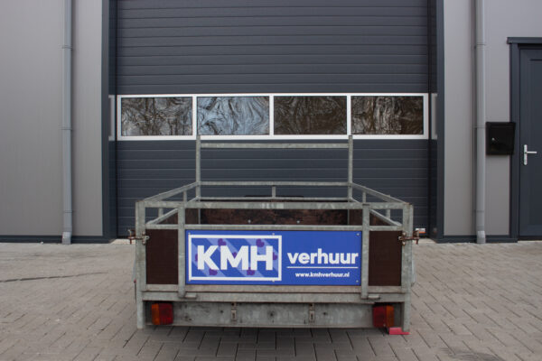 Open aanhangwagen, enkelasser 750 kg - Afbeelding 9