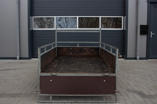 Open aanhangwagen, enkelasser 750 kg - Afbeelding 10